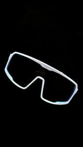 Archer Bat Sunglasses  White Frame